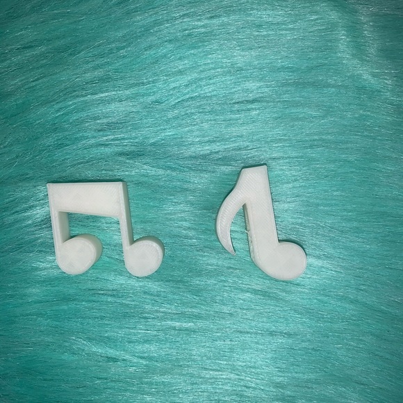 Music Note Straw Topper - Picture 1 of 4